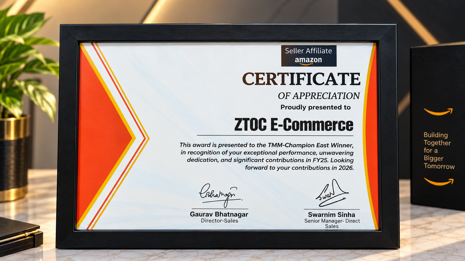 Best Partner East Zone Award